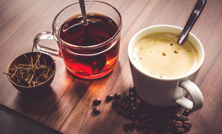 الفوائد الصحية للشاي والقهوة