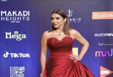 صورة فستان روجينا في اليوم الثاني لمهرجان الجونة السينمائي 2020